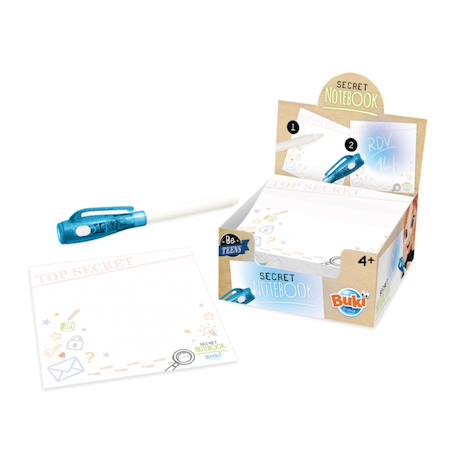 Bloc-notes secret Blanc 1 - vertbaudet enfant 