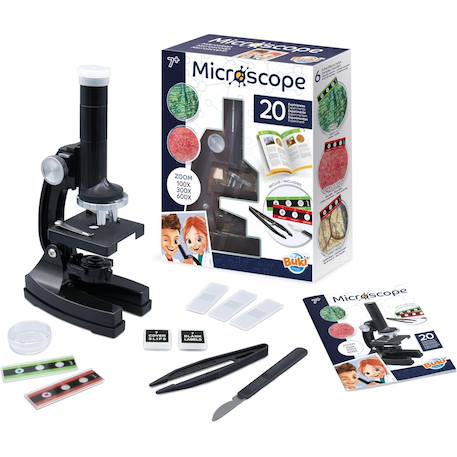 Microscope 20 expériences Noir 2 - vertbaudet enfant 