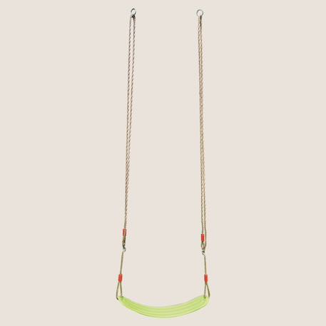 Balançoire souple pour portique enfant hauteur 1,95 à 2,50 m Vert olive 1 - vertbaudet enfant 