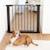 Barrière de sécurité extensible en métal sans perçage easysafe+ Blanc+Noir 12 - vertbaudet enfant 