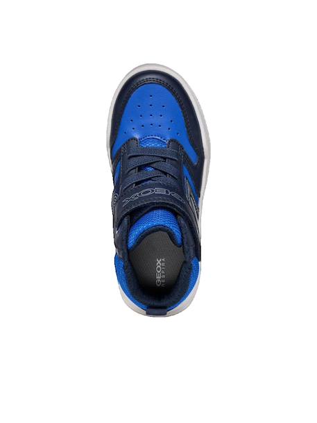 Basket à semelle lumineuse buzzerlight – sneakers mi-montantes en tissu enfant Bleu 2 - vertbaudet enfant 