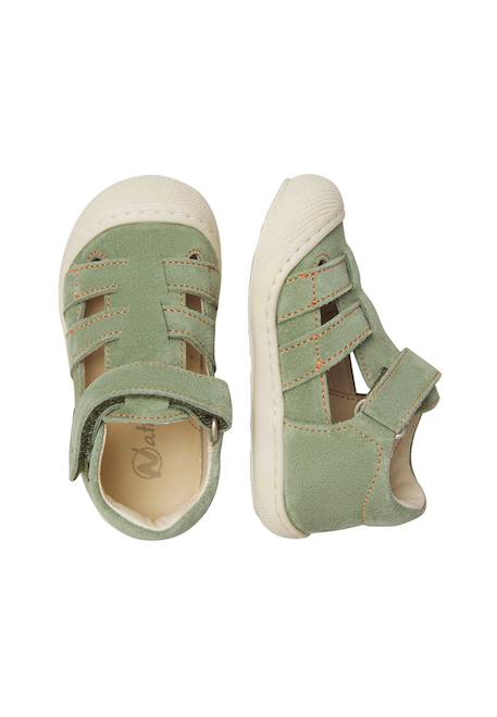Sandales semi bede Céleste-sable+Sable-+Sable-vert+Vert- 19 - vertbaudet enfant 