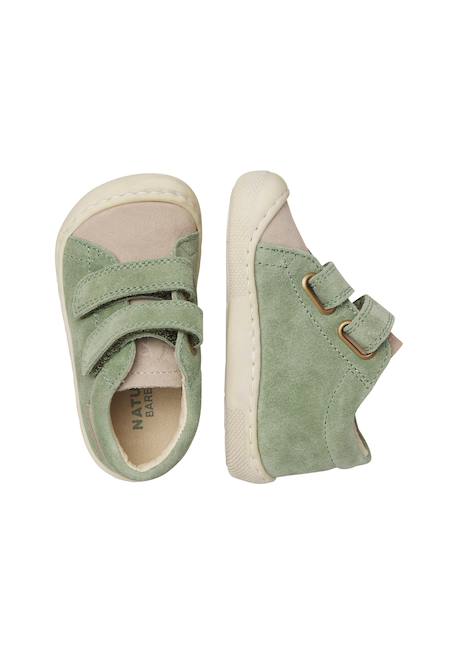 Chaussures en suède amur vl Tourterelle-militaire- 4 - vertbaudet enfant 