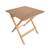 Table de jardin bistrot enfant bois d'acacia + 2 assises - elise Terracotta+Vert de gris 6 - vertbaudet enfant 