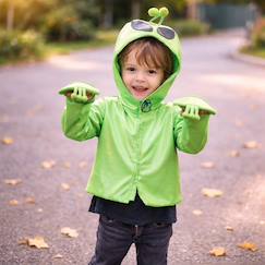 Jouet-Jeux d'imitation-Déguisement enfant veste alien à capuche