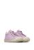 Chaussures premiers pas en cuir cocoon Blanc-+Cognac-+Lilas-blanc 12 - vertbaudet enfant 