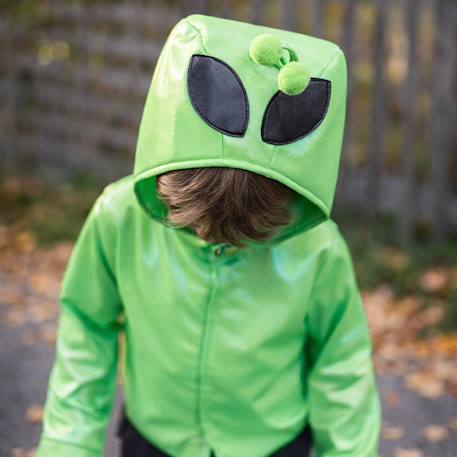 Déguisement enfant veste alien à capuche Vert 6 - vertbaudet enfant 