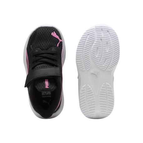 Baskets basses  à scratch Mauve magic rose blanc+Noir   posie   rose blanc 12 - vertbaudet enfant 