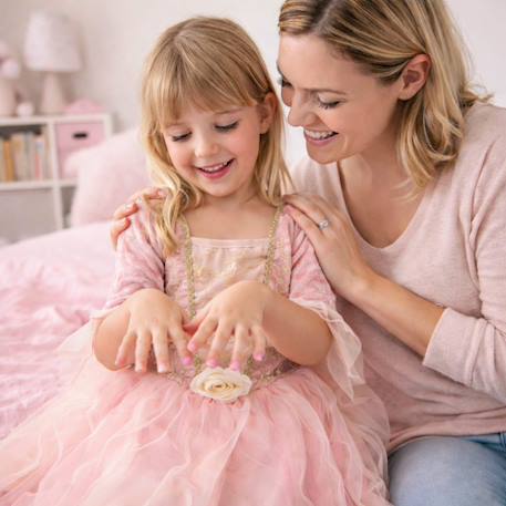 Coffret maquillage enfant vernis à l'eau & rouge à lèvres Rose 2 - vertbaudet enfant 