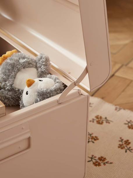 Coffre de rangement en métal Bois de rose+Nude+Vert doux+Vert fonce 5 - vertbaudet enfant 