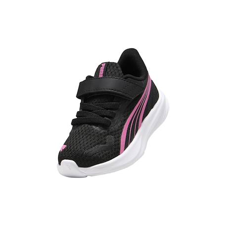 Baskets basses  à scratch Mauve magic rose blanc+Noir   posie   rose blanc 11 - vertbaudet enfant 