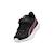 Baskets basses  à scratch Mauve magic rose blanc+Noir   posie   rose blanc 11 - vertbaudet enfant 