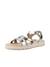 Sandales soleima cuir métallisé doré – confort et maintien enfant Doré 2 - vertbaudet enfant 