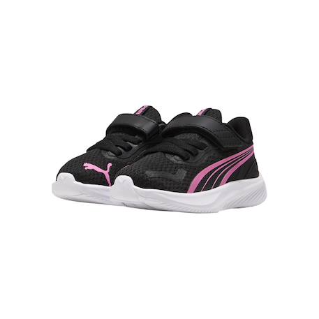Baskets basses  à scratch Mauve magic rose blanc+Noir   posie   rose blanc 10 - vertbaudet enfant 