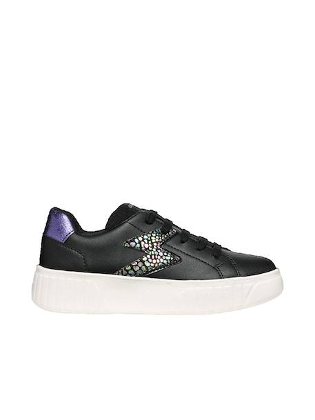 Baskets sneakers mikiroshi a – confort et style junior fille Noir 1 - vertbaudet enfant 
