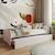 Lit gigogne bois massif talia Blanc+Bois 6 - vertbaudet enfant 