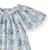 Robe cérémonie  fleurie   à manches papillon  butterfly Bleu clair 5 - vertbaudet enfant 