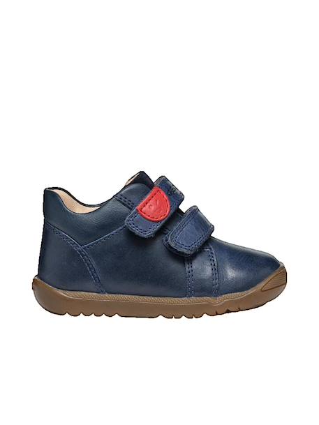 Baskets à scratch macchia – confort et maintien junior Bleu 1 - vertbaudet enfant 