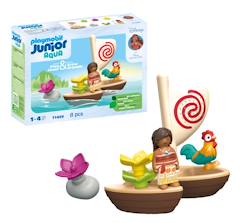 Jouet-Jeux d'imagination-Junior disney vaiana et bateau 71459