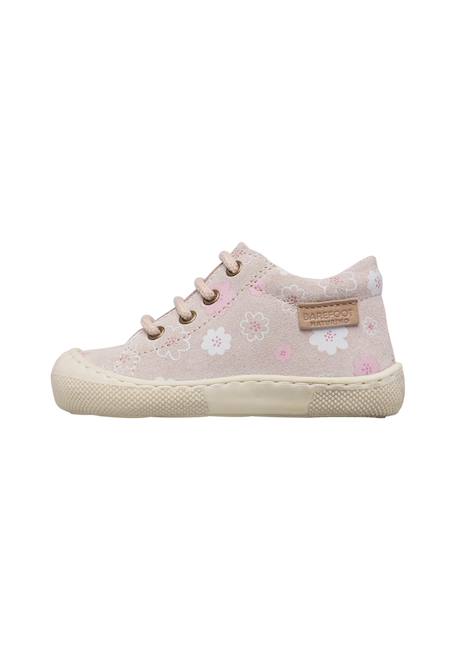 Chaussures barefoot en daim amur Rose poudré- 3 - vertbaudet enfant 