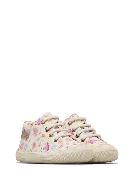 Chaussures en cuir amur Blanc crème- 2 - vertbaudet enfant 