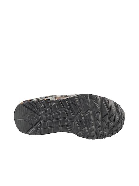 Basket sneakers pour junior uno lite - metallic love avec design coeurs james goldcrown Noir 3 - vertbaudet enfant 