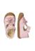 Sandales en cuir maggy 2 Rose-+Rose poudré- 4 - vertbaudet enfant 