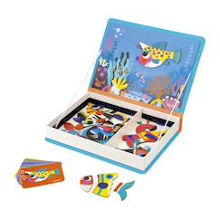Jouet-Jeu magnéti'book poissons tropicaux