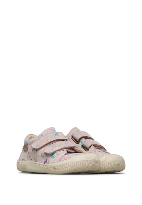 Sneakers en daim bira vl Rose poudré- 2 - vertbaudet enfant 