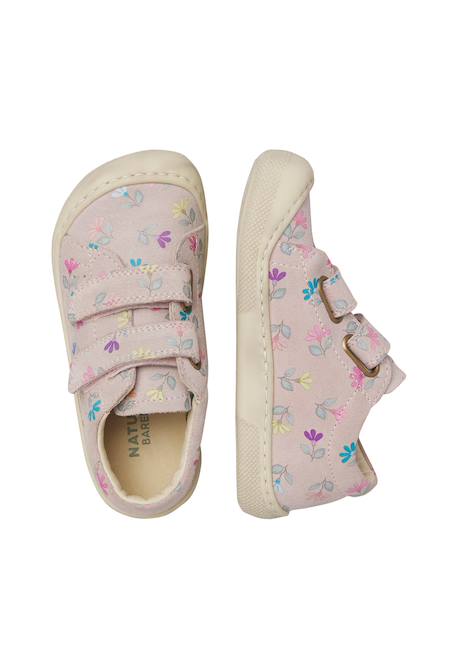 Sneakers en daim bira vl Rose poudré- 4 - vertbaudet enfant 