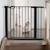 Barrière de sécurité extensible en métal sans perçage easysafe+ Blanc+Noir 9 - vertbaudet enfant 