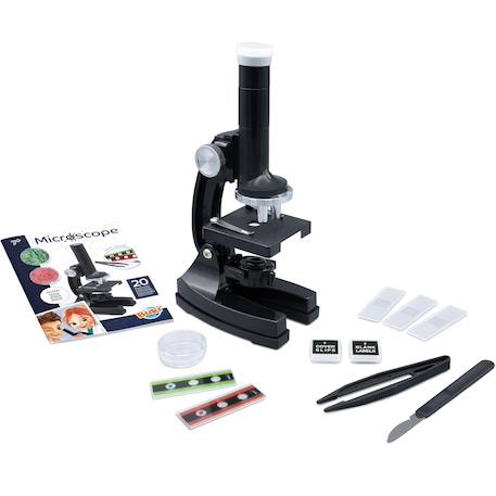 Microscope 20 expériences Noir 3 - vertbaudet enfant 