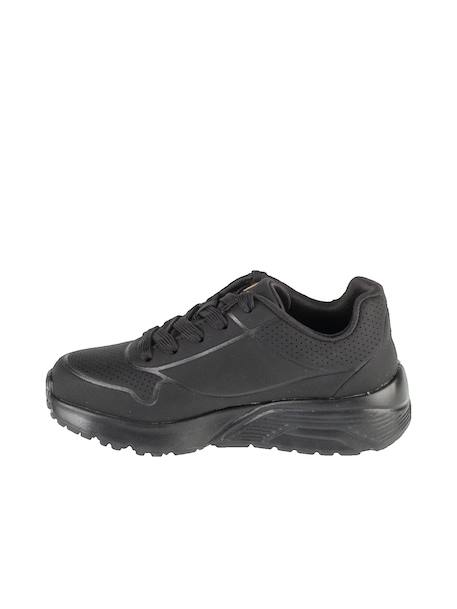 Basket sneakers pour junior uno lite - metallic love avec design coeurs james goldcrown Noir 1 - vertbaudet enfant 