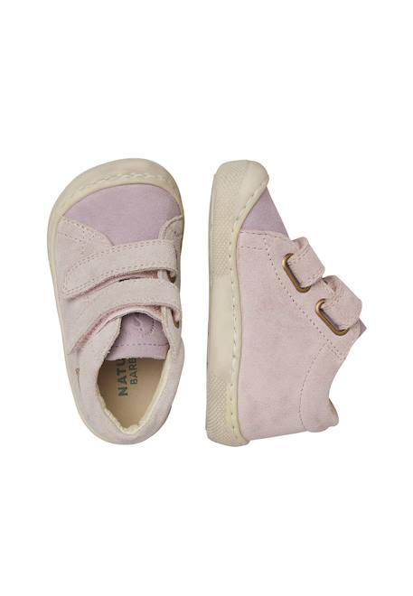 Chaussures en suède amur vl Rose poudré- 4 - vertbaudet enfant 
