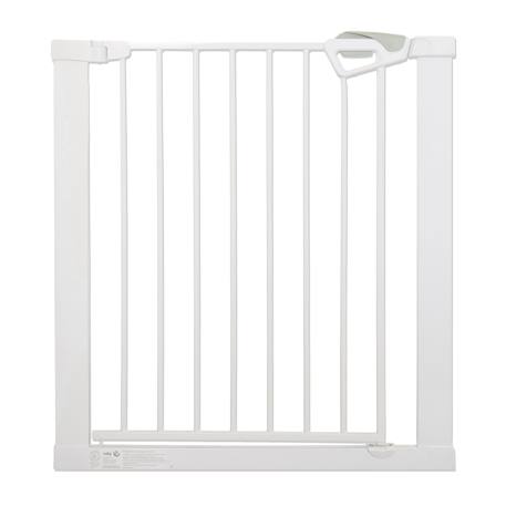 Barrière de sécurité extensible en métal sans perçage easysafe+ Blanc+Noir 1 - vertbaudet enfant 