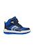Basket à semelle lumineuse buzzerlight – sneakers mi-montantes en tissu enfant Bleu 1 - vertbaudet enfant 