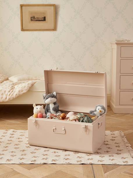 Coffre de rangement en métal Bois de rose+Nude+Vert doux+Vert fonce 6 - vertbaudet enfant 