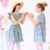 Robe cérémonie  fleurie   à manches papillon  butterfly Bleu foncé 6 - vertbaudet enfant 