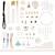 Kit créatif - bijoux coquillages Blanc 4 - vertbaudet enfant 