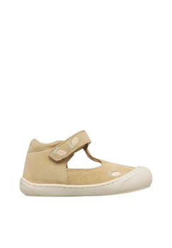 Chaussures-Sandales en daim indis embr