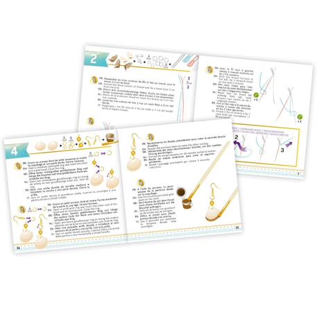 Kit créatif - bijoux coquillages Blanc 6 - vertbaudet enfant 