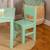Lot de 2 chaises enfant en bois  4-7 ans Vert sauge 3 - vertbaudet enfant 
