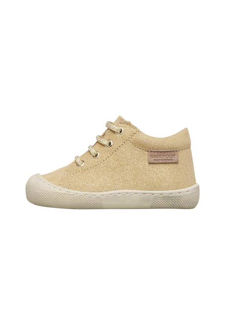 Chaussures barefoot en daim barefoot amur zip Platine- 3 - vertbaudet enfant 