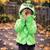 Déguisement enfant veste alien à capuche Vert 3 - vertbaudet enfant 