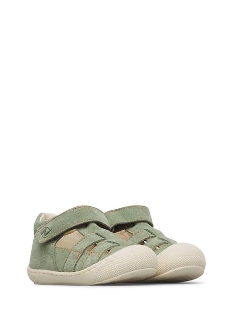 Sandales semi bede Céleste-sable+Sable-+Sable-vert+Vert- 17 - vertbaudet enfant 
