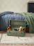 Malle de rangement en métal Bleu grise+Tomette+Vert fonce 8 - vertbaudet enfant 