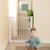 Barrière de sécurité extensible en métal sans perçage easysafe+ Blanc+Noir 2 - vertbaudet enfant 