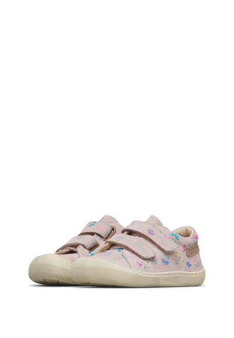 Sneakers en daim bira vl Rose poudré- 5 - vertbaudet enfant 