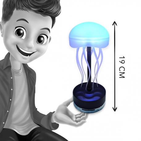 Lampe méduse à construire Noir 5 - vertbaudet enfant 