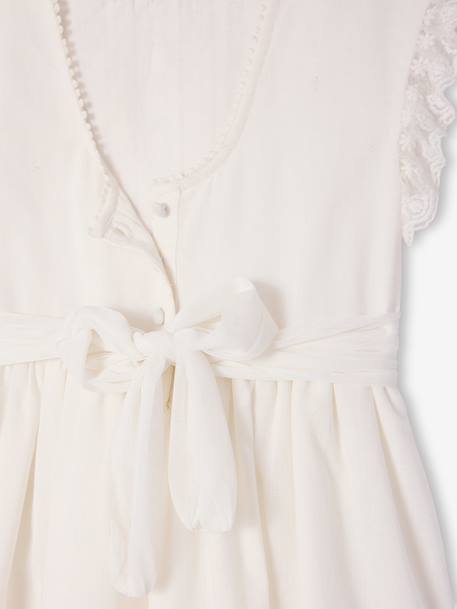 Robe longue élégante blanc 3 - vertbaudet enfant 